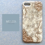 【 torori 】フルペイント（beige）MU_CO. original nuance iPhone case 