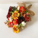 ひまわりとポピーのスワッグ💐ギフトにも最適🎁