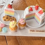 ＊palm  miniature＊レインボーケーキ＆カラフルスイーツセット