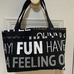 土日限定！　早い者勝ち！　英文字スタイル　ミニトートバッグ　ハンドメイド