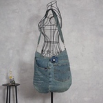 【SALE 2800円】デニムリメイクバック