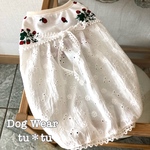 犬服　ちょっと大人な いちごワンピース🍓