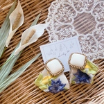燕様専用ページ◆yellow インド刺繍ピアス