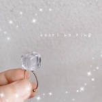 シンプルな夏・氷のリング💍✧*｡