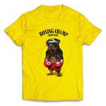 半袖Tシャツ ロットワイヤー 犬 いぬ ボクシング チャンピオン 筋肉 筋トレ by FOX REPUBLIC