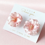 数量限定 訳あり 旧カラーWeb限定八重桜 フリル咲き ピアス イヤリング