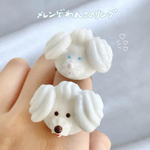 メレンゲわんこのリング（シルバー）