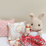 送料無料　うさぎスイーツ　ミニチュアハンドメイド　ドールハウス