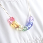 Rainbow inspiration（ネックレス）：波動玉®2【現品一点物・特別価格】
