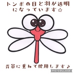 透明トンボカード　1枚