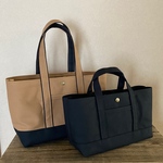 【c様専用】帆布トートバッグ横長M＆横長S order作品