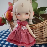 送料込❤︎ANTUサイズのいちごジャムワンピース