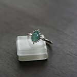グランディディエライト　オーバル　ピケリング　SILVER925