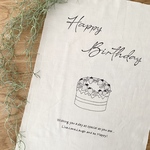 Birthday tapestry ◎ cake