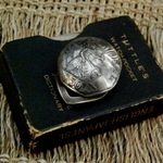 #S15  UK Coin Scarf Clip