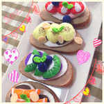 送料込み フェルトままごと❤️オープンサン