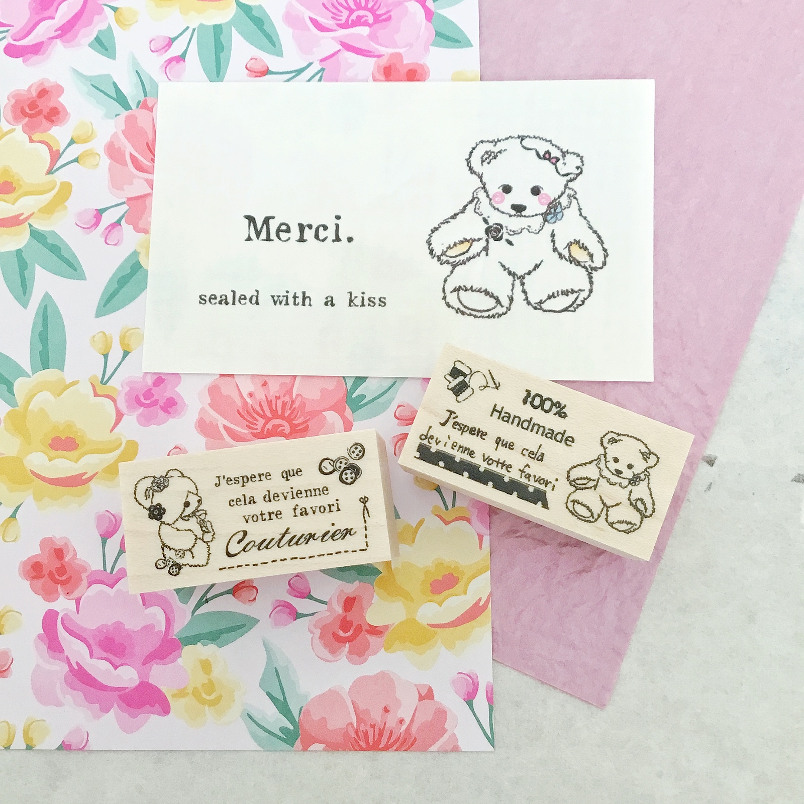 ⚠️ご購入はお待ち下さいませ⚠️ 再販　プチチョコ　オリジナル　スタンプ　セット プチチョコStamP & KamimonO - 作品一覧 | minne 国内最大級の