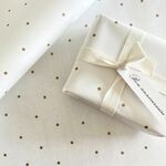 ラッピングペーパー★ wrapping paper A3 10枚〜 Pois dorés 水玉