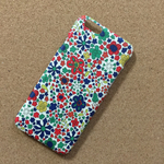 小さなハートとお花 リバティiPhoneケース