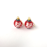 好評の為入荷しました＊ 祭り提灯ピアス イヤリング 