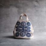 BAKETSU-Totebag 東欧風刺繍　アイボリー