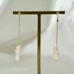 baroque pearl  バロック淡水パールのピアス