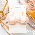 色が変化するアクセサリー✨ゆらゆら紫陽花ピアス/イヤリング　plaisir プレジール
