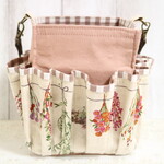 カントリー風♡ドライフラワーのお道具入れ