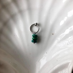 ONE EAR earring TURQUOISE