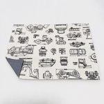 再販、働く車設計図のランチョンマット