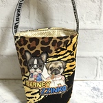 保冷カップホルダー　ヒョウ柄　コヤンイサムチョン