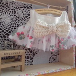 sirohada39様オーダー作品　ぬいぐるみサイズ20ｃｍワンピース