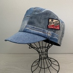 リメイクDENIMのワークキャップ（ブルー58~60）
