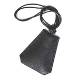 Clochette necklace / レザークロシェット ブラック シュリンク キーケース キーストラップ 