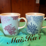 名入れ ビーチなサンゴのマグカップ