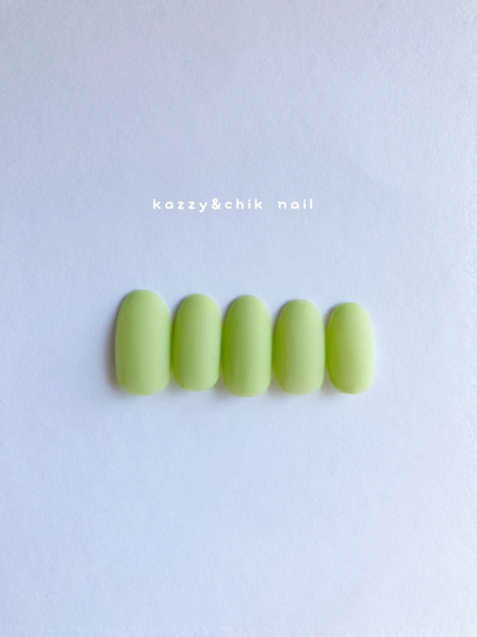 ネイルチップ オーダーメイド 〜単色M No.72〜 - kazzy&chik nail