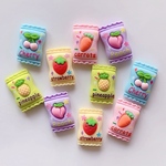 韓国お菓子パッケージ　パステルカラー　デコパーツ　カボション 