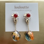 rond fleur【 blue green 】