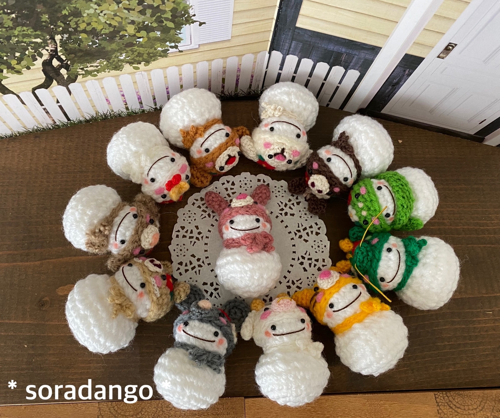 干支雪だるまちゃん 🎍 - * soradango * 'S GALLERY | minne