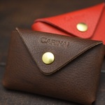 カードケース　名刺入れ　イタリアンレザー本革 carina!