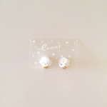 お砂糖ふたつ_泡のはじまりイヤリング/ピアス