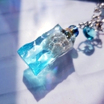 【特集掲載】【水面レジン】*｡･+ AM10:00+･｡*バックチャーム【海レジン】
