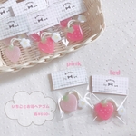 いちごとお花ヘアゴム🍓