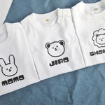 ゆるanimal 名入りTシャツ