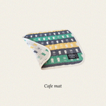 6重ガーゼカフェマット