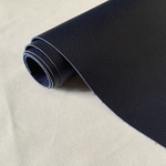 牛革　ネイビー　1️⃣   シュリンク加工　100㎝×30㎝（30デシ）本革　レザークラフト　革　レザー　leathercraft　ハンドメイド　手作り　素材　生地　