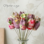  チューリップ　H　15本セット　布花　薔薇　ローズ　花柄