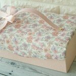 H様専用　リバティ　2段 道具箱   シンクオブミー　ウォームシトラス　裁縫箱