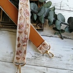 インド刺繍リボンストラップ