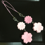和菓子 桜 落雁 ストラップ